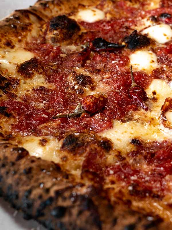 Pepper pizza from Buffalo, NY | Forno Napoli